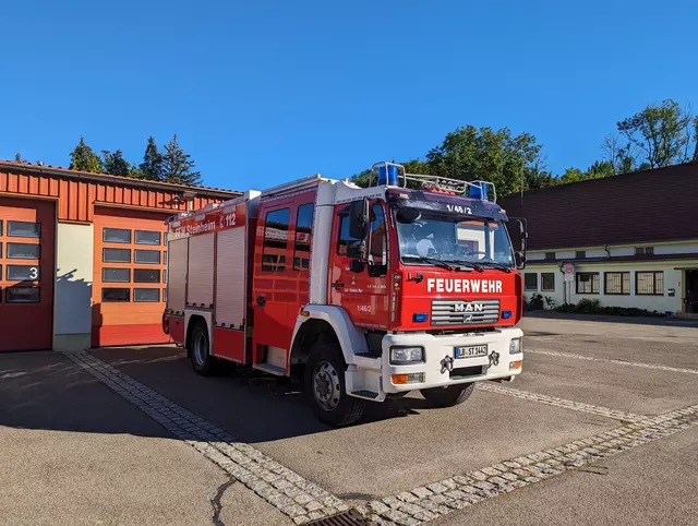 Das HLF 20/16 der Abteilung Steinheim